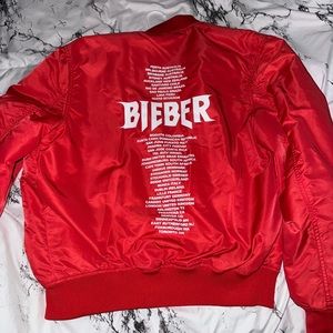 H&M Team Bieber 2017 Purpose Stadium Tour Jacket